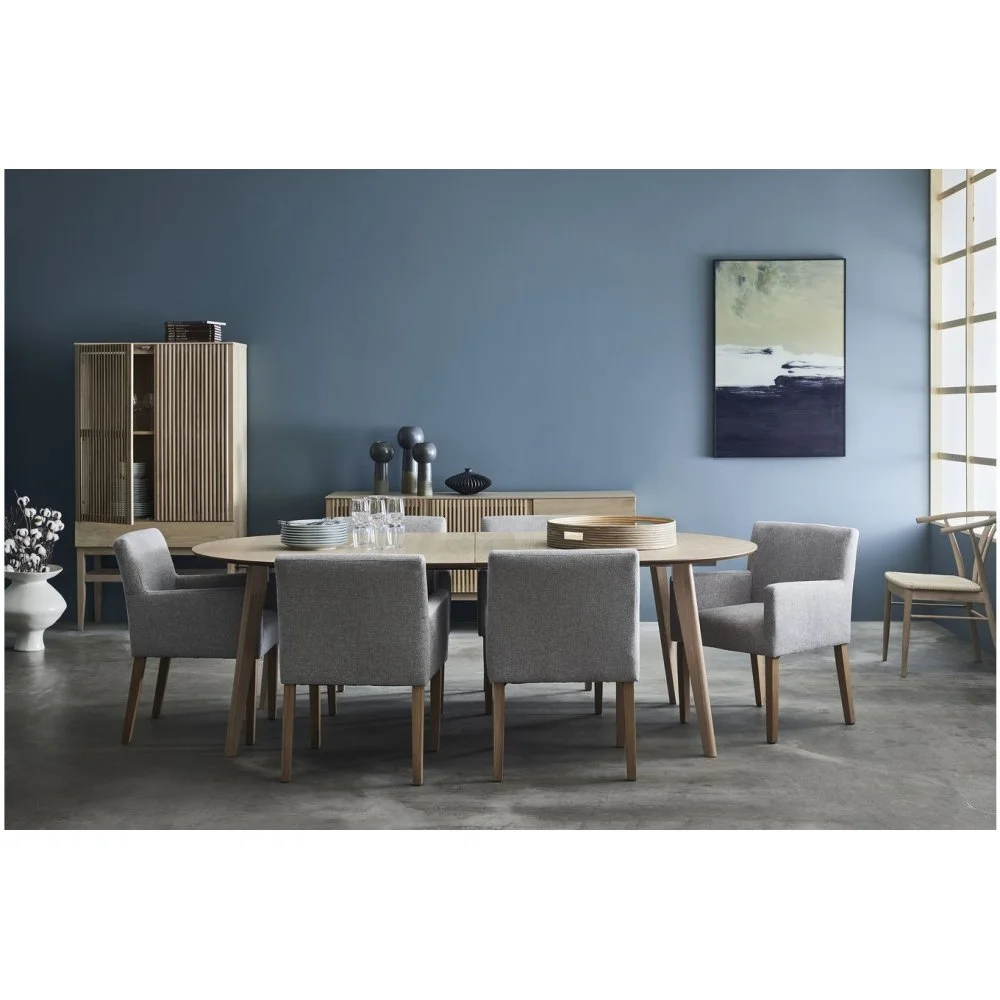 Skånska Möbelhuset Sagene Matbord 130 - Vitpigmenterad Ekfaner 5 Skånska Möbelhuset Sagene Matbord 130 - Vitpigmenterad Ekfaner - Bild 3