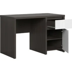 Skånska Möbelhuset Kaspian Skrivbord 120 X 65 Cm - Wenge/vit -Stolar affär 3ede818f6064784a1299fa5febf8f87f8a