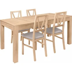 Skånska Möbelhuset Filo Matbord 159,8-299,5 X 90 Cm - Sonoma Ek -Stolar affär 3f0d8d73819ab01826a5dd5f4a73bac341