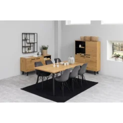 Skånska Möbelhuset Mallow Matbord 190 Cm - Ek/svart 25 Skånska Möbelhuset Mallow Matbord 190 Cm - Ek/svart -Stolar affär 3f292e09fa329dad761e32ec76cc21dd2d