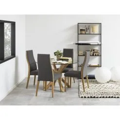 Skånska Möbelhuset Heaven Matbord Ø119 Cm - Ek -Stolar affär 3faf7084705d76b88e0f21cc2abaf19de4