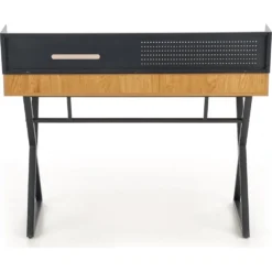 Skånska Möbelhuset Stalas Skrivbord 110x51 Cm - Ek/svart -Stolar affär 40a50d3500db73573469f24842a7ca7b00