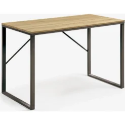 Skånska Möbelhuset Landi Skrivbord 120x60 Cm - Svart/ek -Stolar affär 40fd07438700b774c436626c339b0bd928