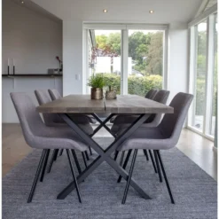 HOUSE NORDIC Montpellier Matbord - Rökt Ek - 200x95x75 -Stolar affär 4219df86e3e2ed67102f770b4308718e71