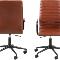 Skånska Möbelhuset Winslow Skrivbordsstol - Brunt PU