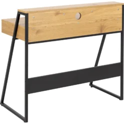 Skånska Möbelhuset Reece Skrivbord | Datorbord - Ek/svart (100 Cm) -Stolar affär 44baf62bb74cd16538b239bb853bcbd250