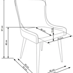 Skånska Möbelhuset Torleif Matstol - Grå (Tyg/PU) 13 Skånska Möbelhuset Torleif Matstol - Grå (Tyg/PU) -Stolar affär 453c4fc4e803cd59a015a01e139b57f7ea