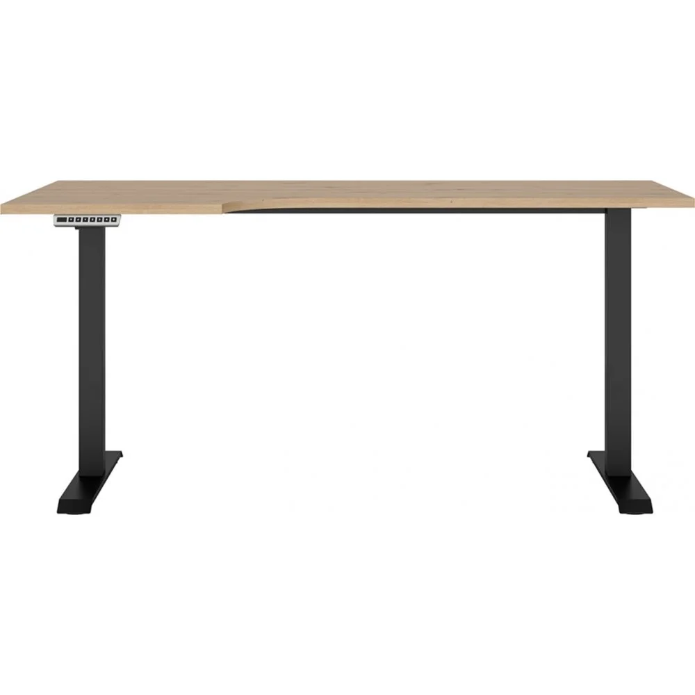 Skånska Möbelhuset Space Höj Och Sänkbart Skrivbord Vänster 160 X 90 Cm - Ek 4 Skånska Möbelhuset Space Höj Och Sänkbart Skrivbord Vänster 160 X 90 Cm - Ek - Bild 2