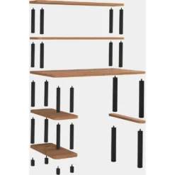 Skånska Möbelhuset Mars Skrivbord 120x70 Cm - Svart/furu -Stolar affär 4659544bd9bc7968c013e9e4c7fe6639ca