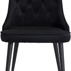 Skånska Möbelhuset Alice Deluxe Matstol - Svart Sammet -Stolar affär 477289185d0941765e03e5a9db011440e7