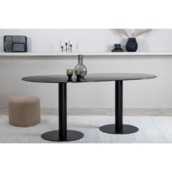 Skånska Möbelhuset Snuff Matbord 180 Cm - Svart -Stolar affär 47a36ba442c4e0085bd76229774c4db89c