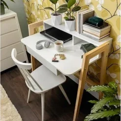 Skånska Möbelhuset Brent Skrivbord 96 X 55 Cm - Vit -Stolar affär 47ec5cd0c2a87a2ba4860e22446214191b