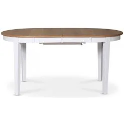 Skånska Möbelhuset Fårö Ovalt Matbord 160/210x90 - Vit/Ek -Stolar affär 49b7486a3f46be9a0f72a5013701abaee8