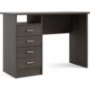 Skånska Möbelhuset Function Plus Skrivbord 110 X 48,5 X 76 Cm - Rovere Gessato, Mörk -Stolar affär 4a9ff2a70edf6d177385d1e6326792b597