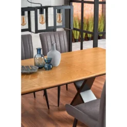 Skånska Möbelhuset Bing Matbord 160-220 Cm - Ek/svart -Stolar affär 4ba57315b8edf31db30a7aaf4dde4117ac