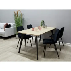 Skånska Möbelhuset Kayla Stol - Svart Sammet -Stolar affär 4bc85f0227f47dc4da8f45f5a4f440e009