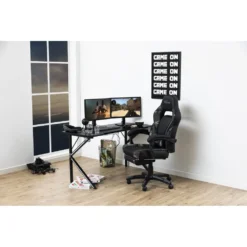 Skånska Möbelhuset Ninja Skrivbord | Datorbord - Grå (140 Cm) -Stolar affär 51ebd83b69d7113922f425d7c2e3983ffc