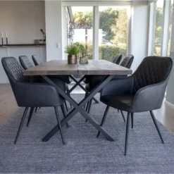 HOUSE NORDIC Montpellier Matbord - Rökt Ek - 200x95x75 -Stolar affär 5299ade38d8fb75f09d303356fc578802b