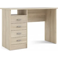 Skånska Möbelhuset Function Plus Skrivbord 110 X 48,5 X 76 Cm - Ek