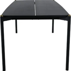 Skånska Möbelhuset Matbord Pelle 190x90 Cm - Svartbetsad Ek / Mässing -Stolar affär 535f0c2fec67f9d5e75c2efaf4cff5a81c