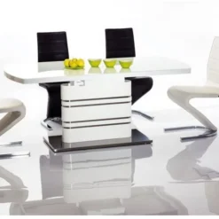 Skånska Möbelhuset Celeste 180-220 Cm Matbord - Vit