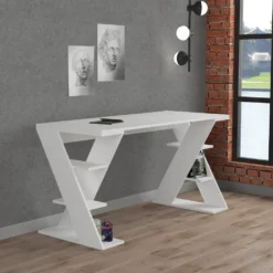 Skånska Möbelhuset Papillon Skrivbord 140x60 Cm - Vit