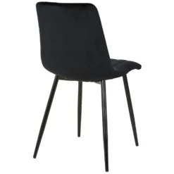 Skånska Möbelhuset Kayla Stol - Svart Sammet -Stolar affär 55dde185d04b30ffdf48316fa864b46bc4