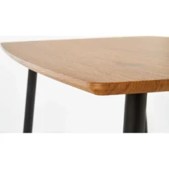 Skånska Möbelhuset Sidon Matbord 120 X 70 Cm - Ek/svart -Stolar affär 56a54ac0b07eb128eba4294dcdf5de76f8