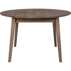 HOUSE NORDIC Metz Matbord 118-158 X 118 Cm - Rökt Ek -Stolar affär 57578603c9f91fd854c381eb2124fa2222