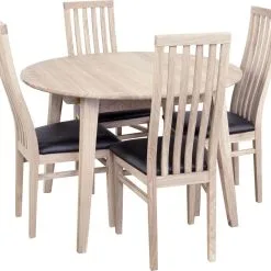 Skånska Möbelhuset Genova Matbord 110-160 Cm - Vitpigmenterad Ek 7 Skånska Möbelhuset Genova Matbord 110-160 Cm - Vitpigmenterad Ek -Stolar affär 5957f9034f945dfd55f455376518819f88