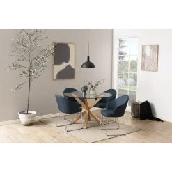 Skånska Möbelhuset Heaven Matbord Ø119 Cm - Ek -Stolar affär 595fb5c036cb4ace4592cb4f198904204b