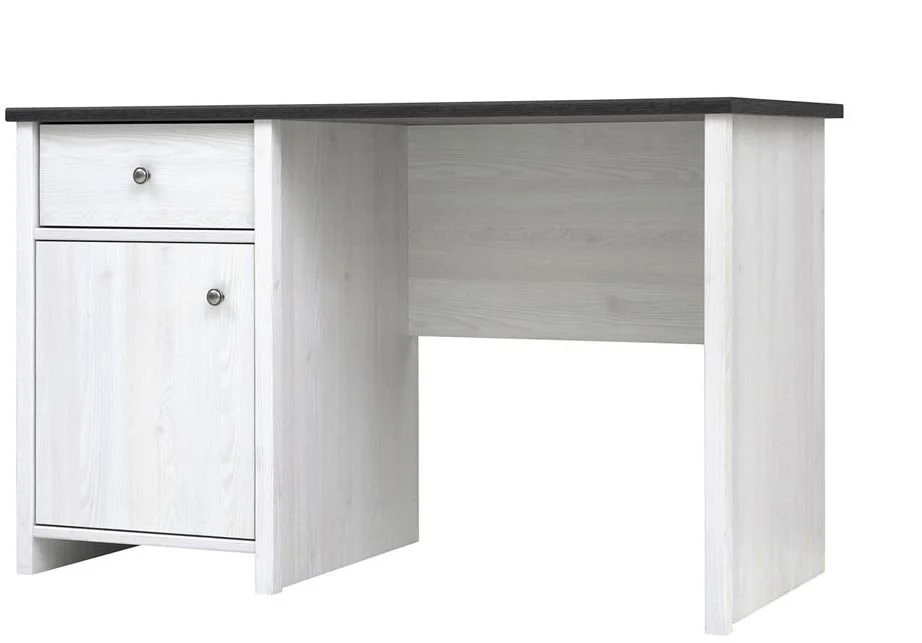 Skånska Möbelhuset Salvador Skrivbord 120x56,5 Cm - Vit/svart 5 Skånska Möbelhuset Salvador Skrivbord 120x56,5 Cm - Vit/svart - Bild 3