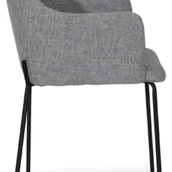 Skånska Möbelhuset New York Karmstol - Grått Tyg -Stolar affär 5b8382726459a1765e924aeb98e9011245