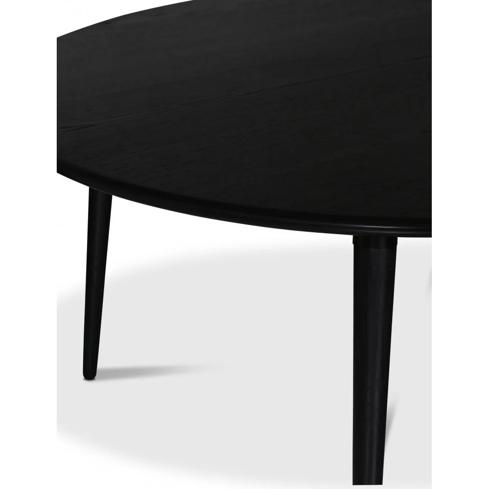 Skånska Möbelhuset Omni Runt Matbord Ø180 Cm - Svartbetsad Ek 5 Skånska Möbelhuset Omni Runt Matbord Ø180 Cm - Svartbetsad Ek - Bild 3