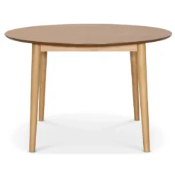 Skånska Möbelhuset Oskar Runt Matbord Med Iläggsskiva I Ek - Mått 120-170 X 120 Cm 7 Skånska Möbelhuset Oskar Runt Matbord Med Iläggsskiva I Ek - Mått 120-170 X 120 Cm -Stolar affär 5d524a4fe6a1bc32c4cd3b649caf2f32a1