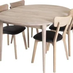 Skånska Möbelhuset Odense Matbord 110-150 Cm - Vitoljad Ek -Stolar affär 5e58ddcaf18689961c00e30e9c03efb183