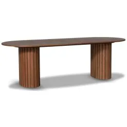 Skånska Möbelhuset PiPi Ovalt Matbord 240 Cm - Valnöt -Stolar affär 5e7ea378e453cb0767e930eb7e550697a1