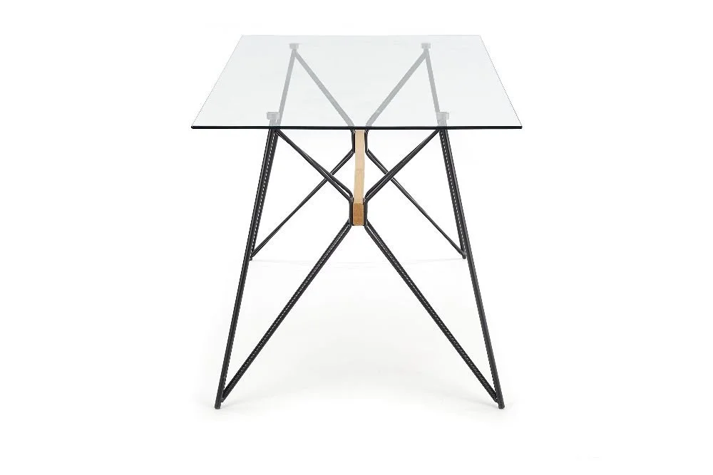 Skånska Möbelhuset Ulrica Matbord 160 Cm - Glas/svart 5 Skånska Möbelhuset Ulrica Matbord 160 Cm - Glas/svart - Bild 3