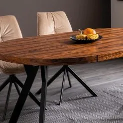 Skånska Möbelhuset Medan Matbord 100-168 X 100 Cm - Rosenträ -Stolar affär 5fca53e1cc53af2c781724b6fe7e1d7e7b