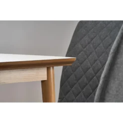 Skånska Möbelhuset Shinra Matbord 90-190 Cm - Vit -Stolar affär 6034072b6bc5557ea78970ea8d1526c377