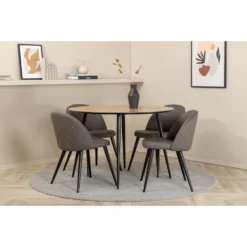 Skånska Möbelhuset Alice Matstol - Grå -Stolar affär 61283aa608963a1a35e8d4e4708275e380