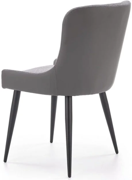 Skånska Möbelhuset Torleif Matstol - Grå (Tyg/PU) 4 Skånska Möbelhuset Torleif Matstol - Grå (Tyg/PU) - Bild 2