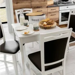 Skånska Möbelhuset Bryk Matbord 69 X 69 Cm - Vit -Stolar affär 631318c4de20a2c6b9cda15029c669d057