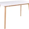 HOUSE NORDIC Vojens Matbord - Vit/natur - 120x70x75 -Stolar affär 63e6f48183f883bc68c46ff7d7af1b9828