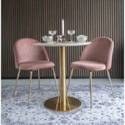 HOUSE NORDIC Bolzano Matbord - Marmorimitation/mässing - ø70 18 HOUSE NORDIC Bolzano Matbord - Marmorimitation/mässing - ø70 -Stolar affär 664d26f0f80a405939069230f1cfcf6761