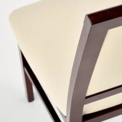 Skånska Möbelhuset Gille Matstol - Mörk Valnöt/gräddvit -Stolar affär 66e43e5436bd8dab56e63b860ec5ed774c