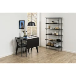 Skånska Möbelhuset Roxby Matbord 80-120 Cm - Svart -Stolar affär 67216eecf3cde3ee23029a20e7bb4d7ee9