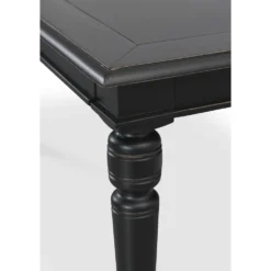 Skånska Möbelhuset Paris Matbord 180 X 95 Cm - Svart -Stolar affär 695d5980964a3cca43f931eedeb7259afd