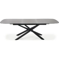 Skånska Möbelhuset Sparrow Matbord 180-240 X 95 Cm - Grå/svart -Stolar affär 6a1ed1ec792652e409e5161e681d27bd3f