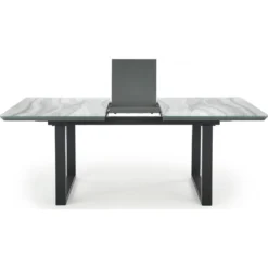 Skånska Möbelhuset Nesta Matbord 160-200 Cm - Vit/grå -Stolar affär 6c6820c7b8de5c71d621a2bb0022bc2dbe